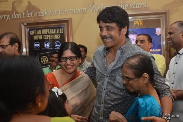 Celebs at Om Namo Venkatesaya Movie Special Show